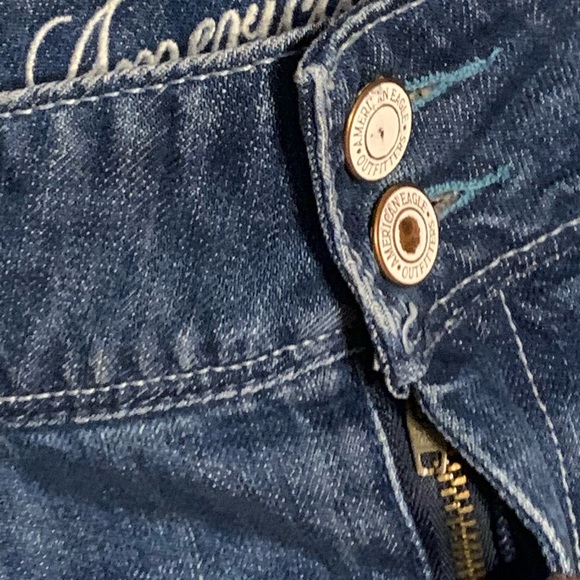 Sz 8 American Eagle denim skirt - Picture 6 of 9